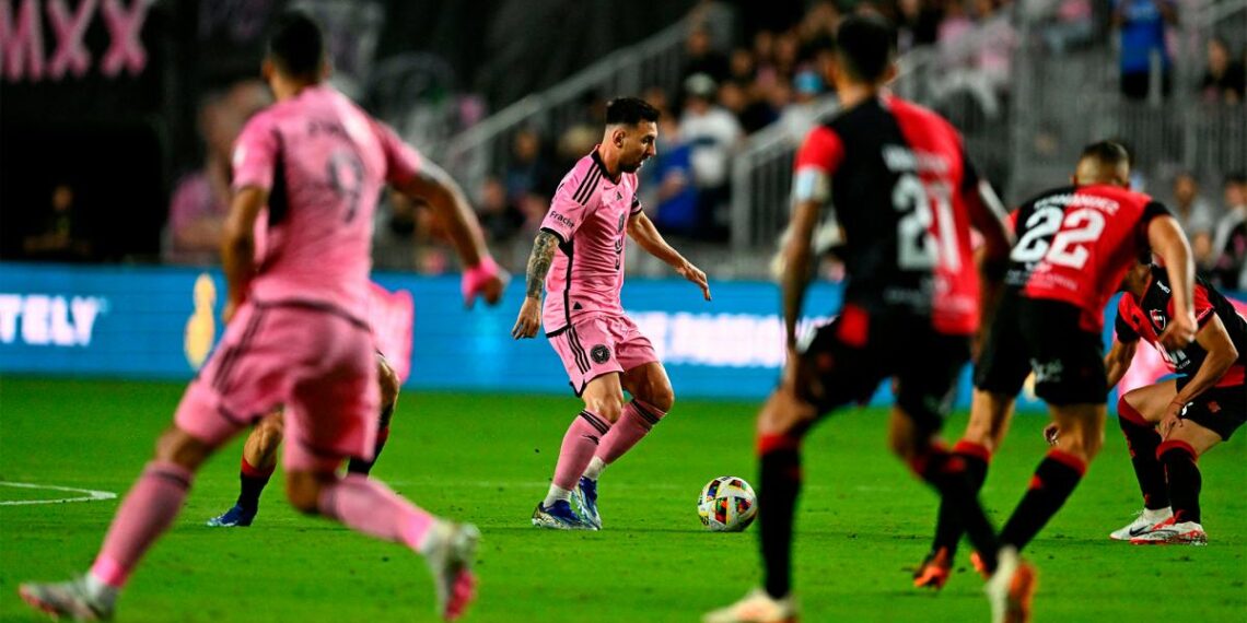 Inter Miami y Newell´s empataron en la fiesta rosarina de Messi