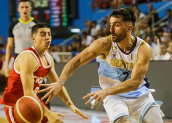 Argentina trabajó y venció a Chile en el inicio de las clasificatorias para la Americup