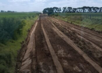 Continúan los trabajos en los diferentes caminos rurales del Partido