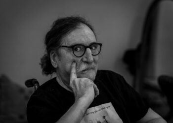 Charly volvió a mostrarse en el estudio de grabación antes de la salida de su disco