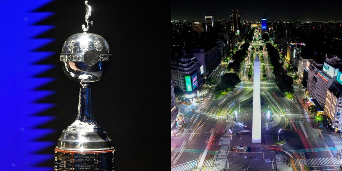 La ciudad de Buenos Aires será la sede de la final 2024 de la Copa Libertadores
