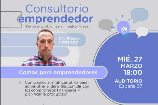 Capacitación sobre costos para emprendedores