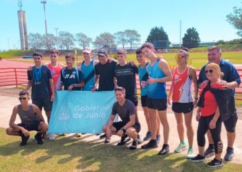 Jóvenes atletas cerraron su participación en el Campeonato Provincial de Mayores