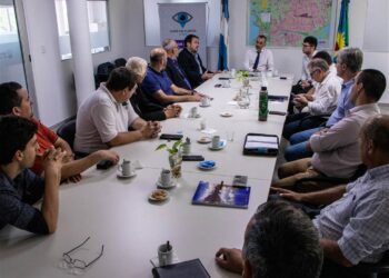 Reunión de funcionarios de Seguridad de la región con la Fiscalía General