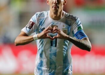 Di María superó a Maradona como máximo asistidor de la historia