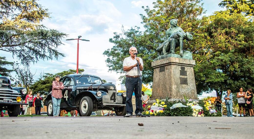 Junín homenajeó con todos los honores a Eusebio Marcilla, el «Caballero del Camino»