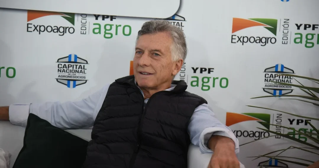 Macri en ExpoAgro: “Estamos reorganizando el PRO”