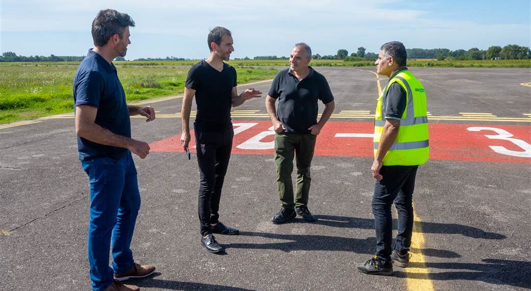 La pista del aeródromo vuelve a estar activa para vuelos sanitarios