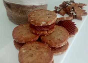 Alfajorcitos de nueces y dulce de leche, una alternativa dulce para la Semana Santa