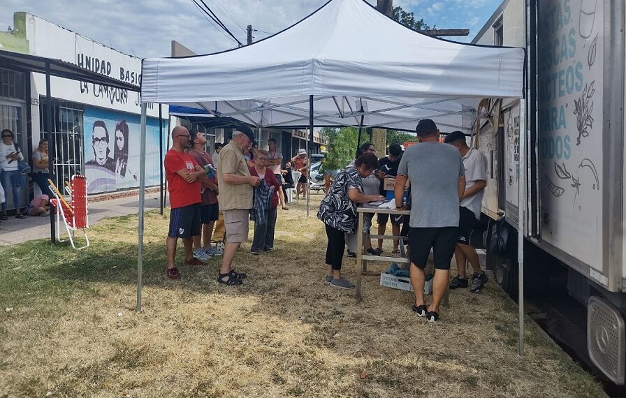 Vuelve a Junín el camión de pastas y lácteos para todos