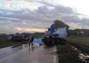 Choque fatal entre Bragado y Mechita