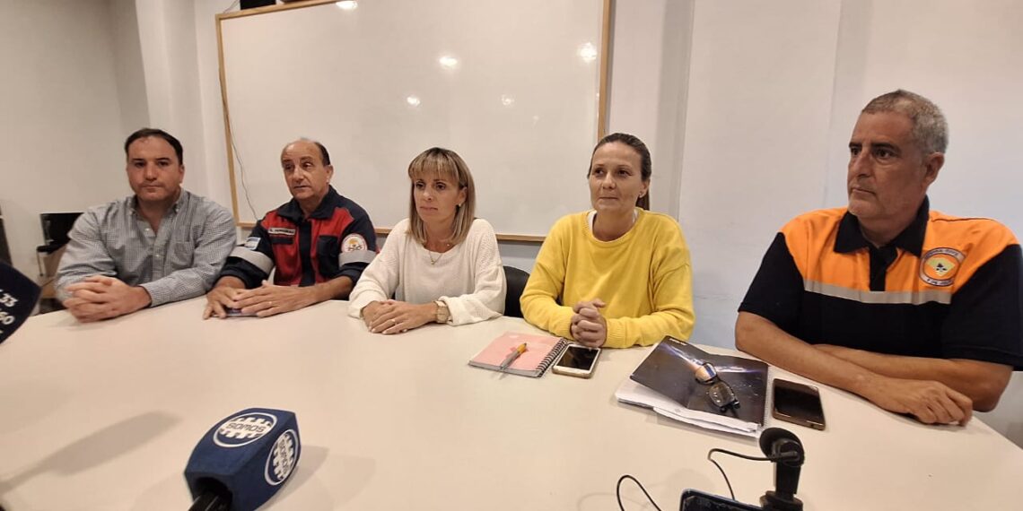 9 de Julio: trabajos sobre las viviendas dañadas