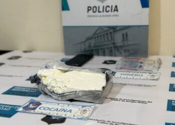 Juninense detenido con un ladrillo de cocaína