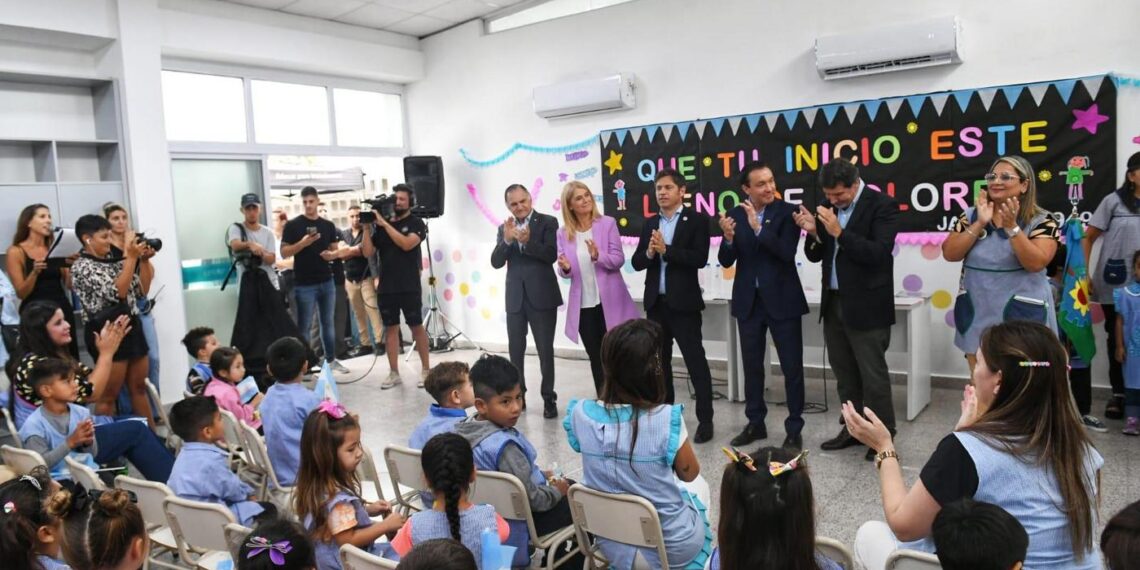 Magario: «Vamos a seguir defendiendo la escuela pública»