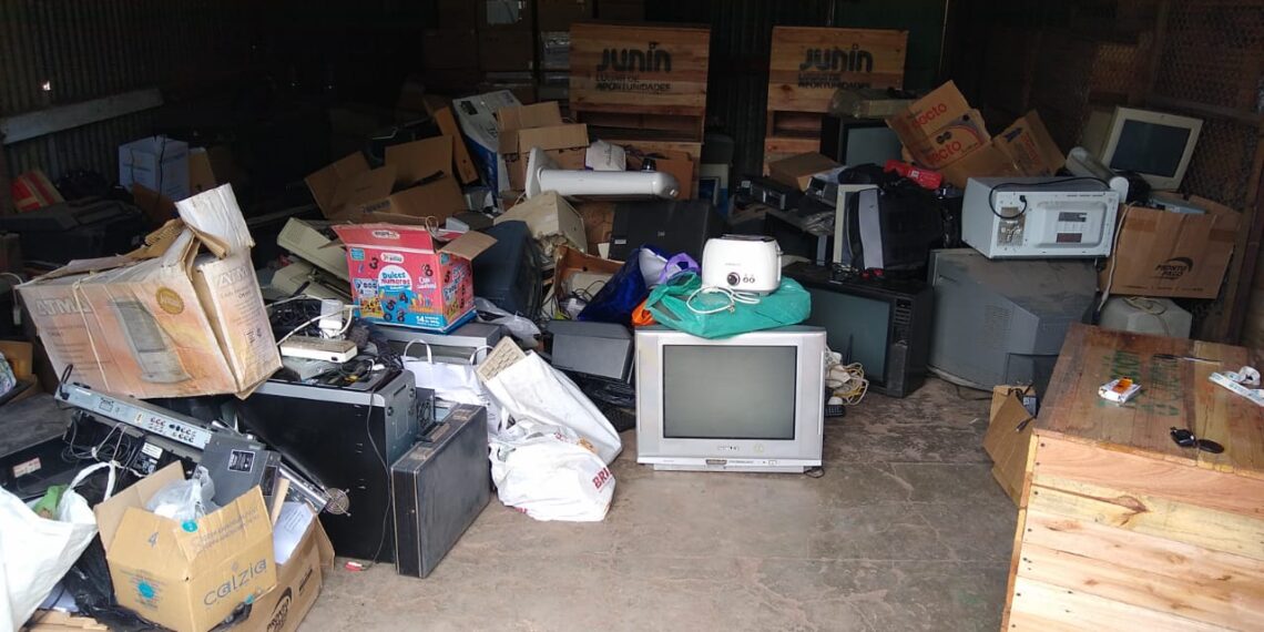 Finalizó una nueva campaña recolección de residuos electrónicos y destacan el gran compromiso de los vecinos