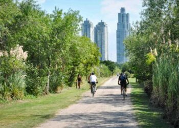 Un paseo muy natural en medio del cemento porteño