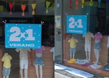 El comercio “Snoopy” baja las persianas, en el centro de Junín