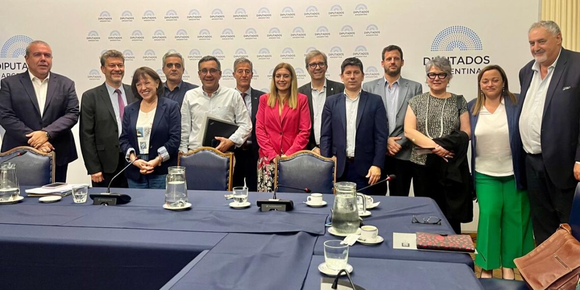Tavela participó de una reunión entre diputados y rectores de universidades