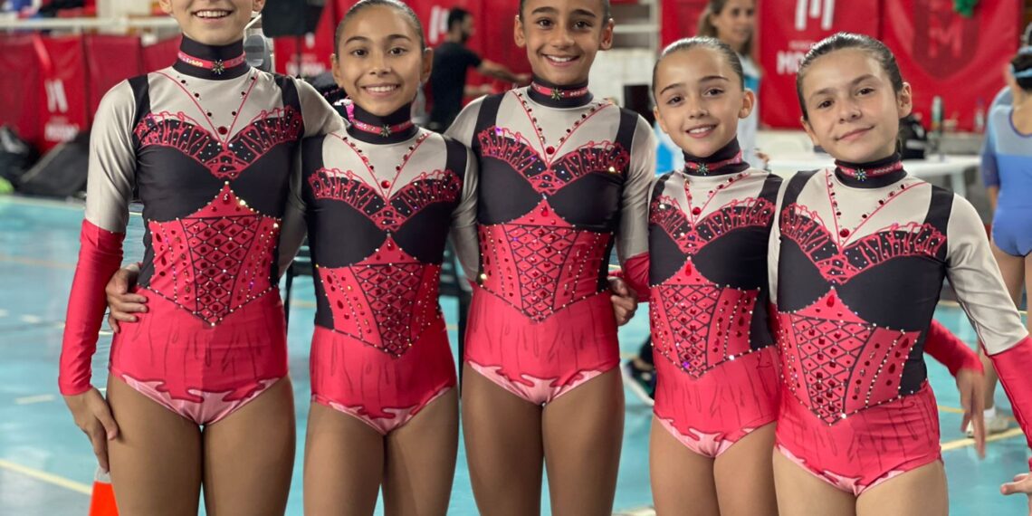Gimnastas compitieron en Morón