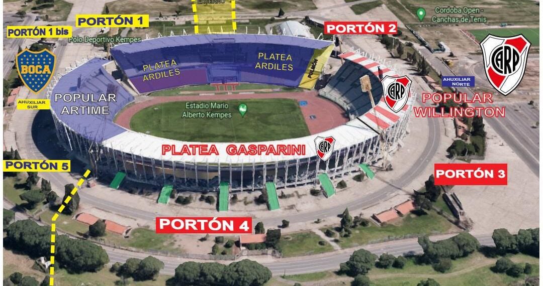River y Boca se repartirían la mitad de las entradas