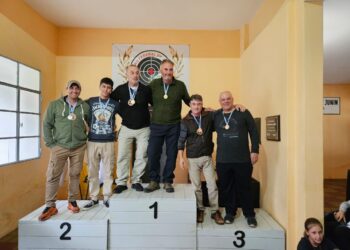 Se realizó el segundo Torneo de Miras Abiertas en el Tiro Federal de Junín