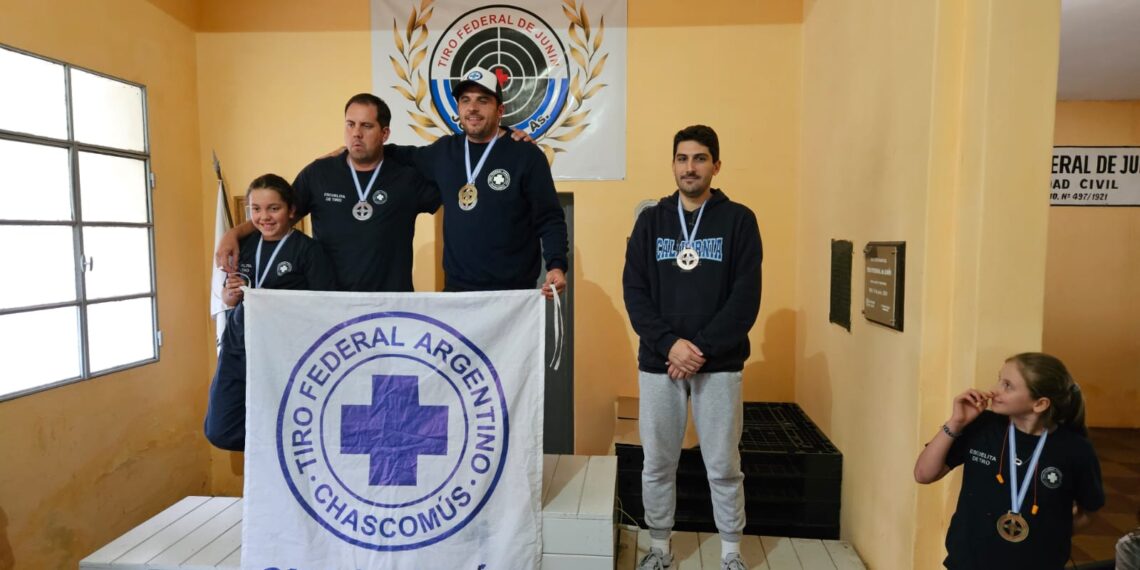 Se realizó el segundo Torneo de Miras Abiertas en el Tiro Federal de Junín
