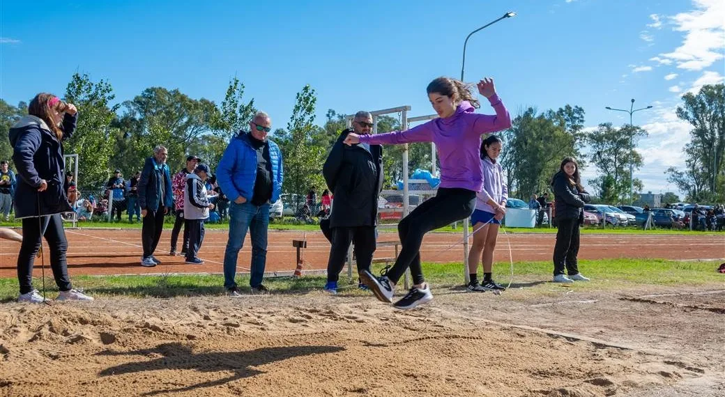 Nueva competencia de atletismo