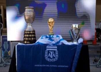 La Copa del último mundial de fútbol llega este sábado a Junín