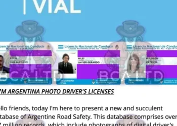 Robaron los datos de todas las licencias de conducir del país