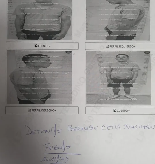 Divulgan las fotos de los presos fugados de Caballito