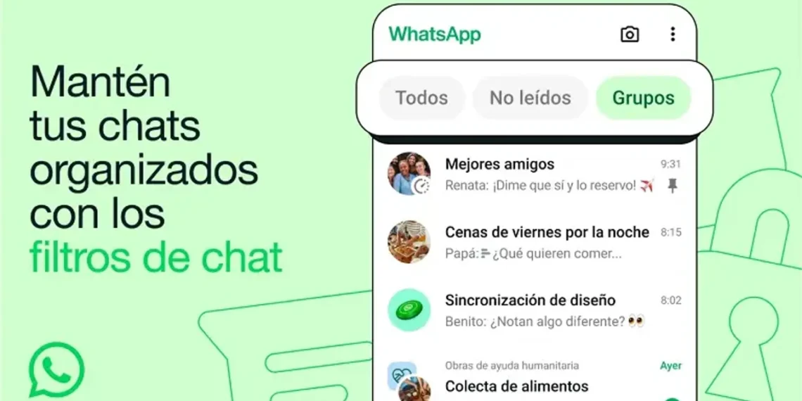 WhatsApp se actualiza con una función de lo más útil: llegan los filtros