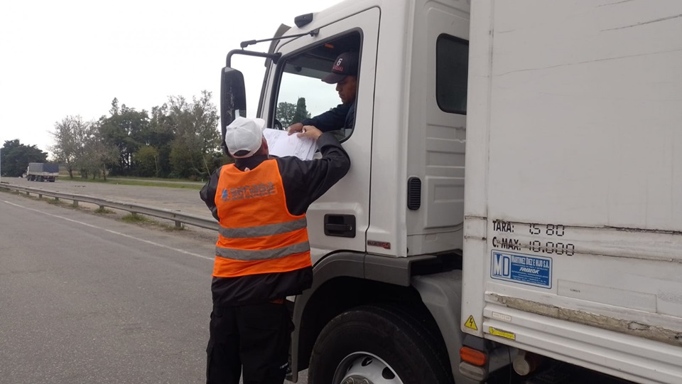 Intensifican control a transportes de alimentos en el norte de la provincia de Buenos Aires