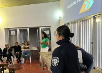 El Municipio dictó un curso a  vecinos de Morse sobre normas de tránsito