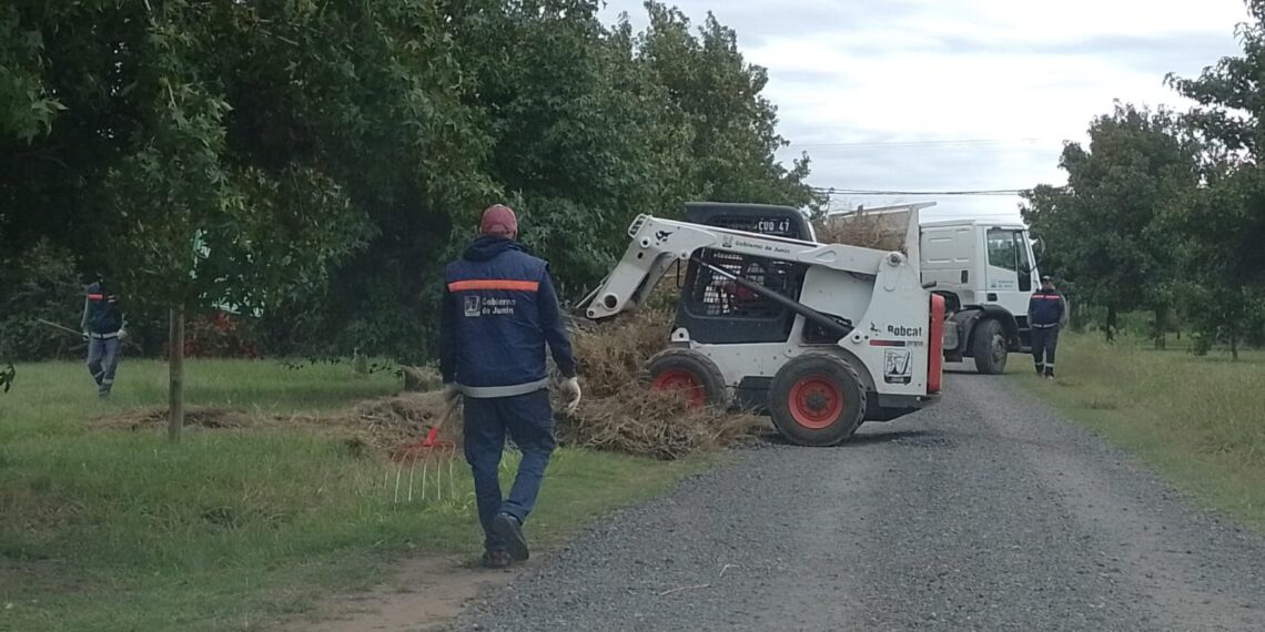 Trabajos del Municipio en diferentes sectores de Junín