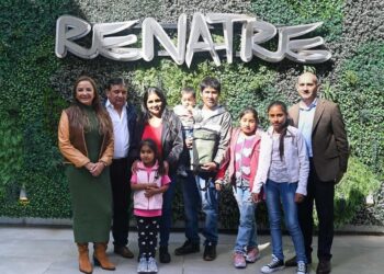 No fue un día más para esta familia rural
