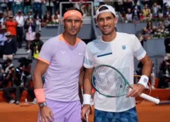 Pedro Cachín no pudo con Rafael Nadal y quedó eliminado del Madrid Open