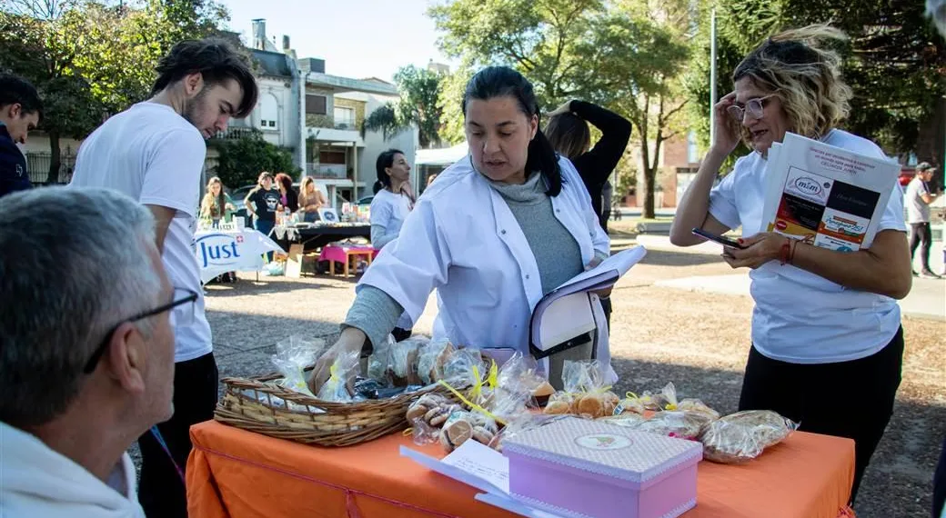 Grupo Celíacos Junín en una nueva jornada de concientización