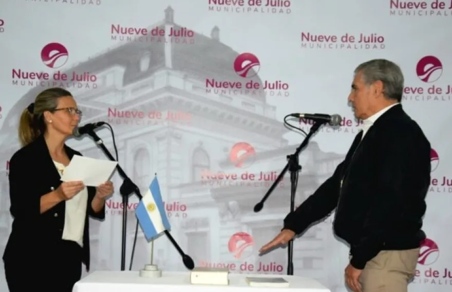 Nuevo encargado de la seguridad en 9 de Julio