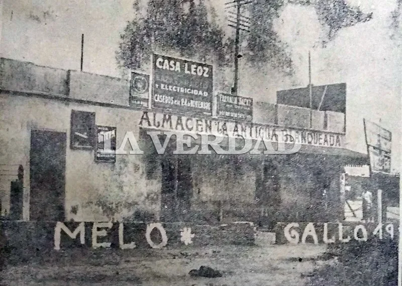 Entre el traslado la estación del Central Argentino y el remate de “La Antigua Blanqueada”
