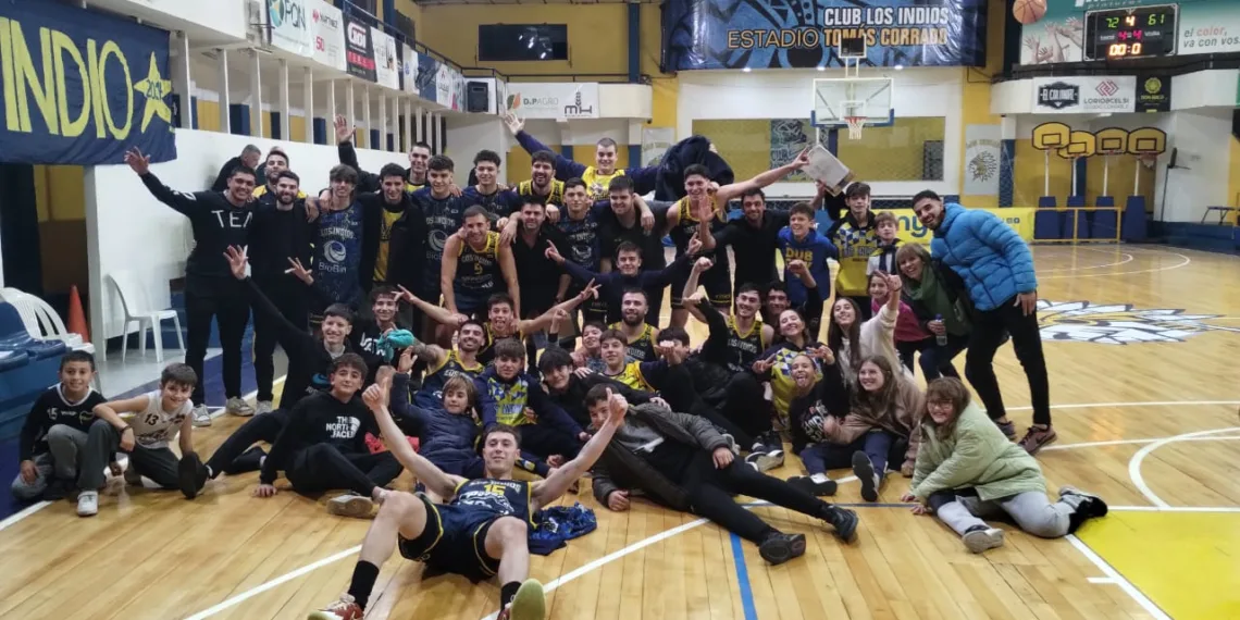 Los Indios culminó la fase regular con una enorme victoria