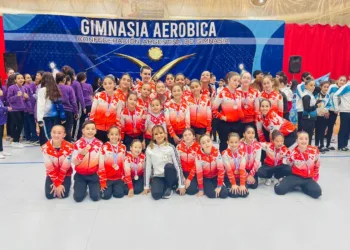 Gimnasia aeróbica: juninenses participaron del Nacional de Clubes en Mendoza