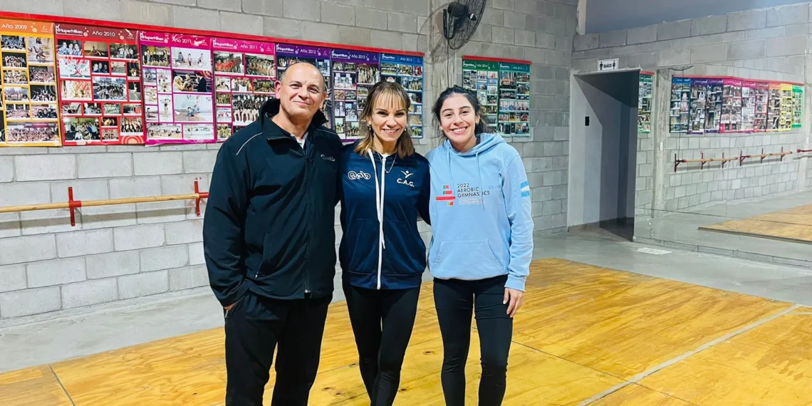 Gimnasia aeróbica: exitoso campus de entrenamiento