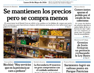 Lunes 20 de mayo de 2024