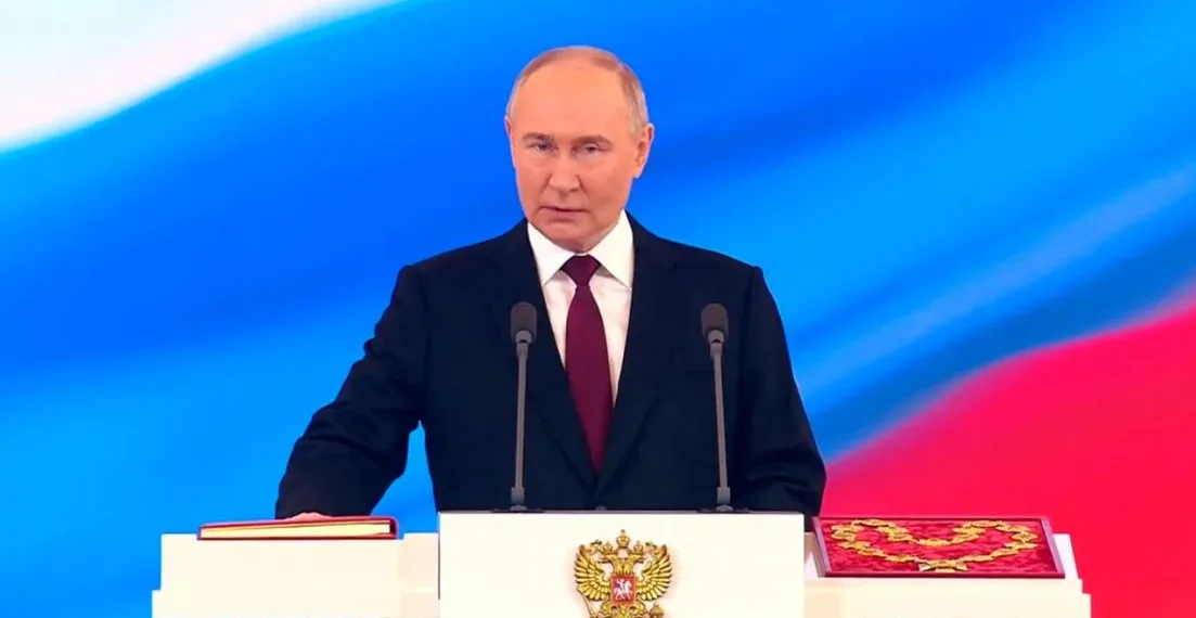 Putin asumió un nuevo mandato