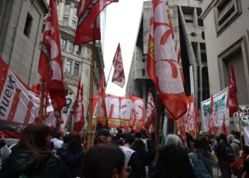 La izquierda protagonizó un acto unitario en Plaza de Mayo
