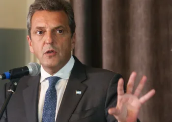 Reapareció Sergio Massa