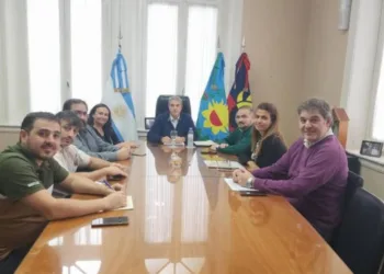 Golía reunió a su equipo  económico en Chacabuco
