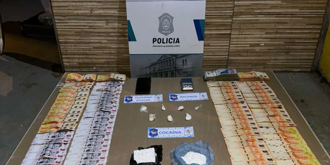 Droga en Junín: se secuestró cocaína y un sujeto quedó aprehendido