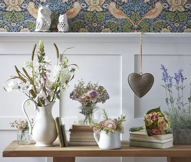 Tres ideas para decorar con flores tu hogar