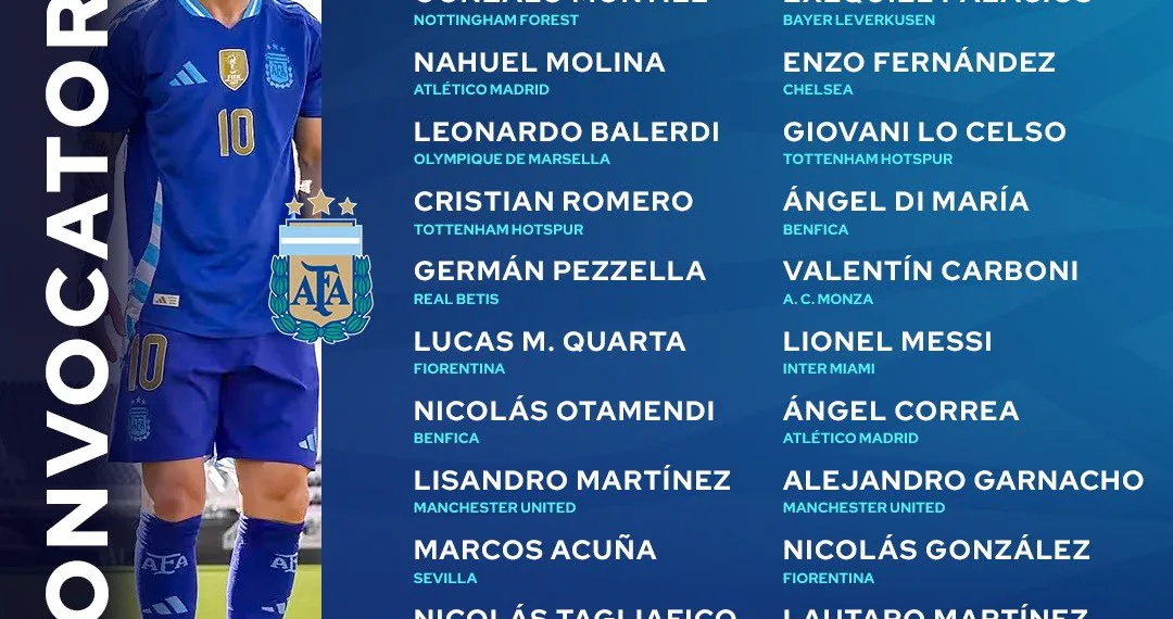 Scaloni dio la lista de convocados para los amistosos internacionales